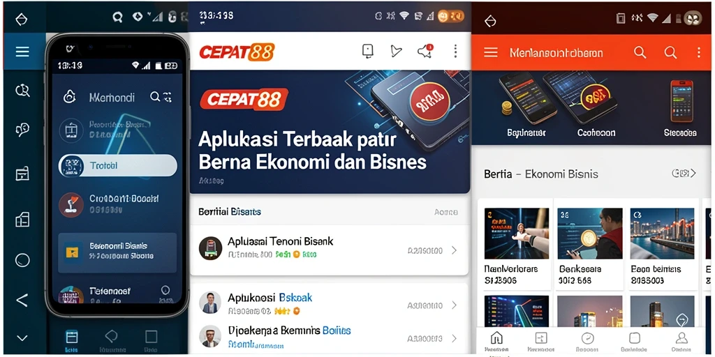 Antarmuka aplikasi CEPAT88 yang informatif dan intuitif.