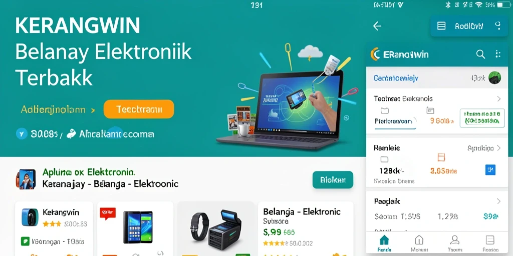 Tampilan antarmuka KERANGWIN yang modern dan intuitif.